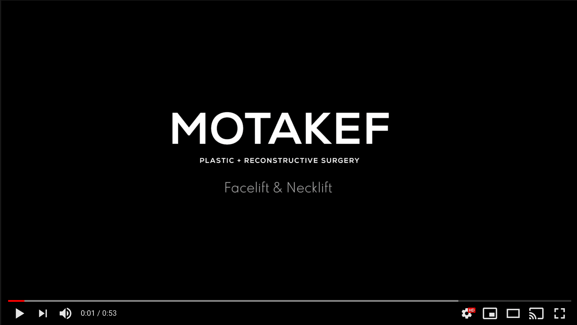 Facelift at Motakef Plastic and Reconstructive Surgery