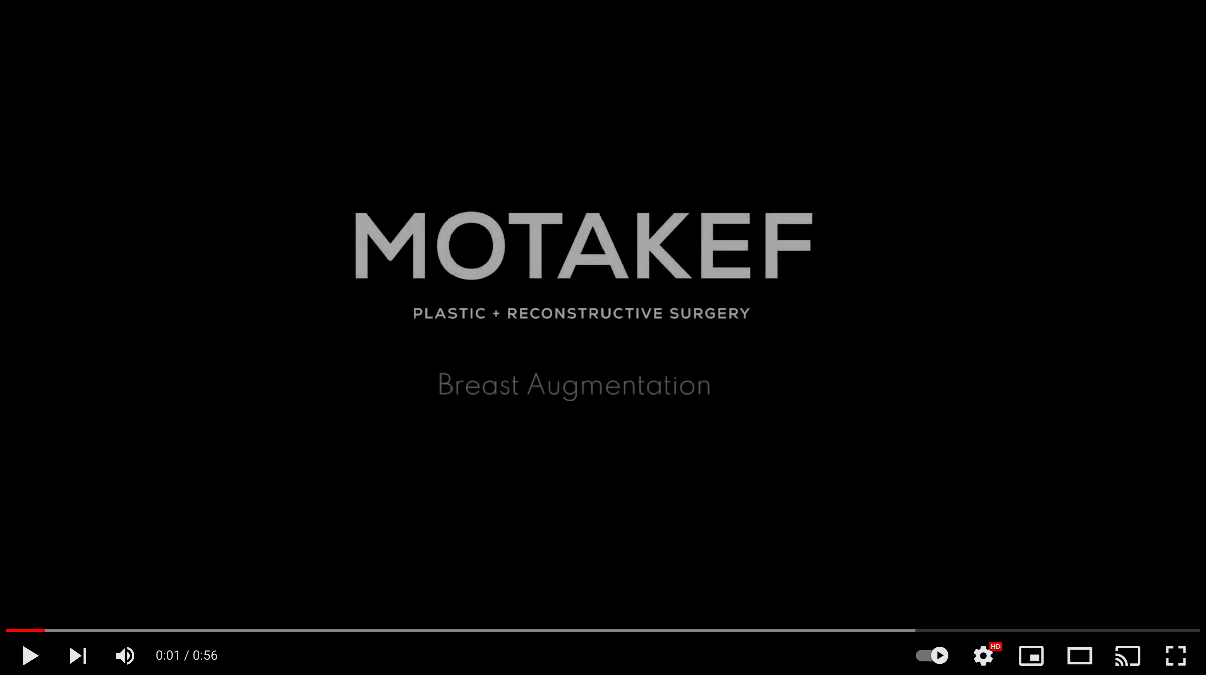 Breast Augmentation at Motakef Plastic and Reconstructive Surgery
